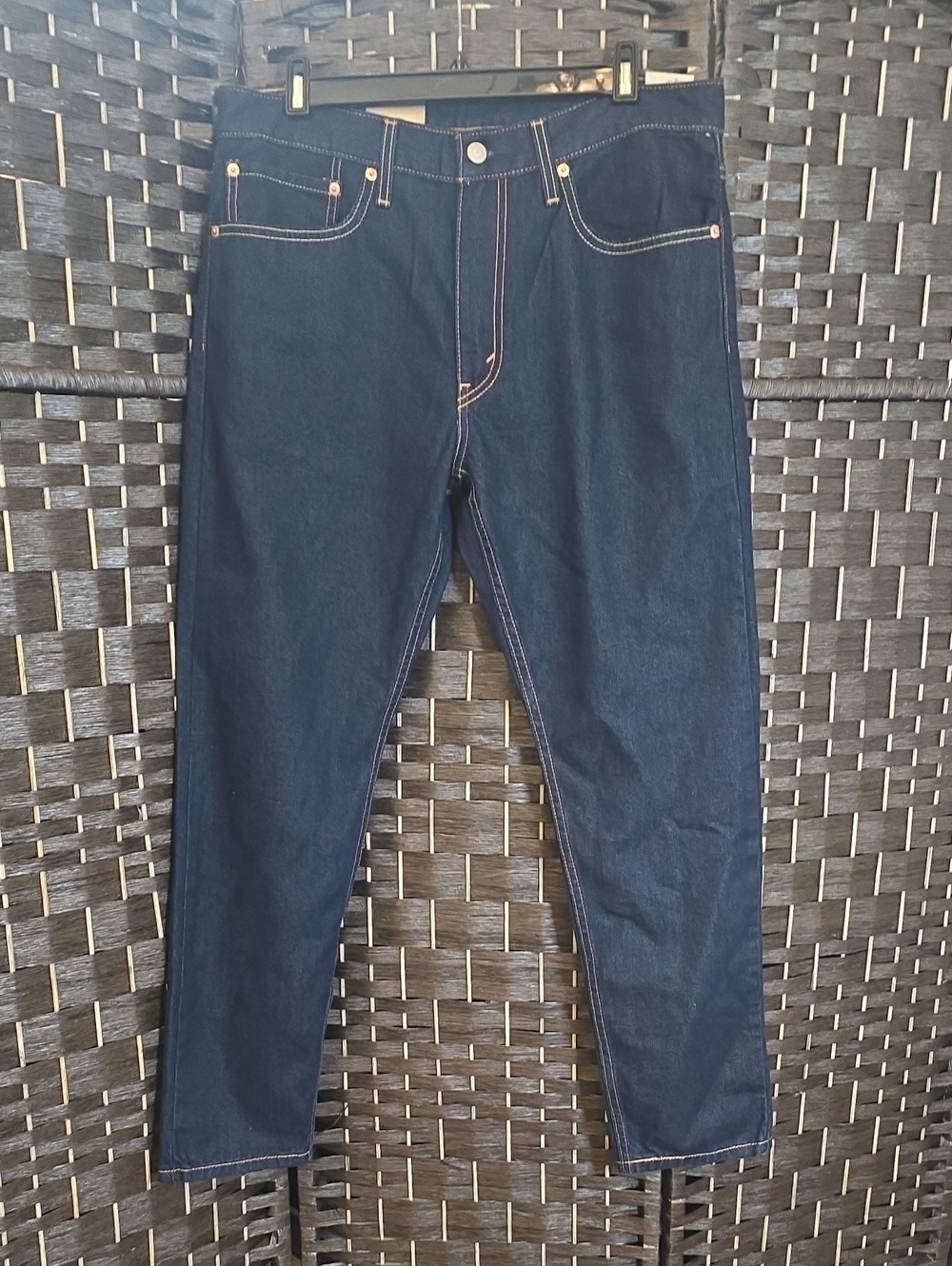 Levi's 512 Slim Taper Dark Indigo Jeans Eco Ease Men's 34x30 NWT